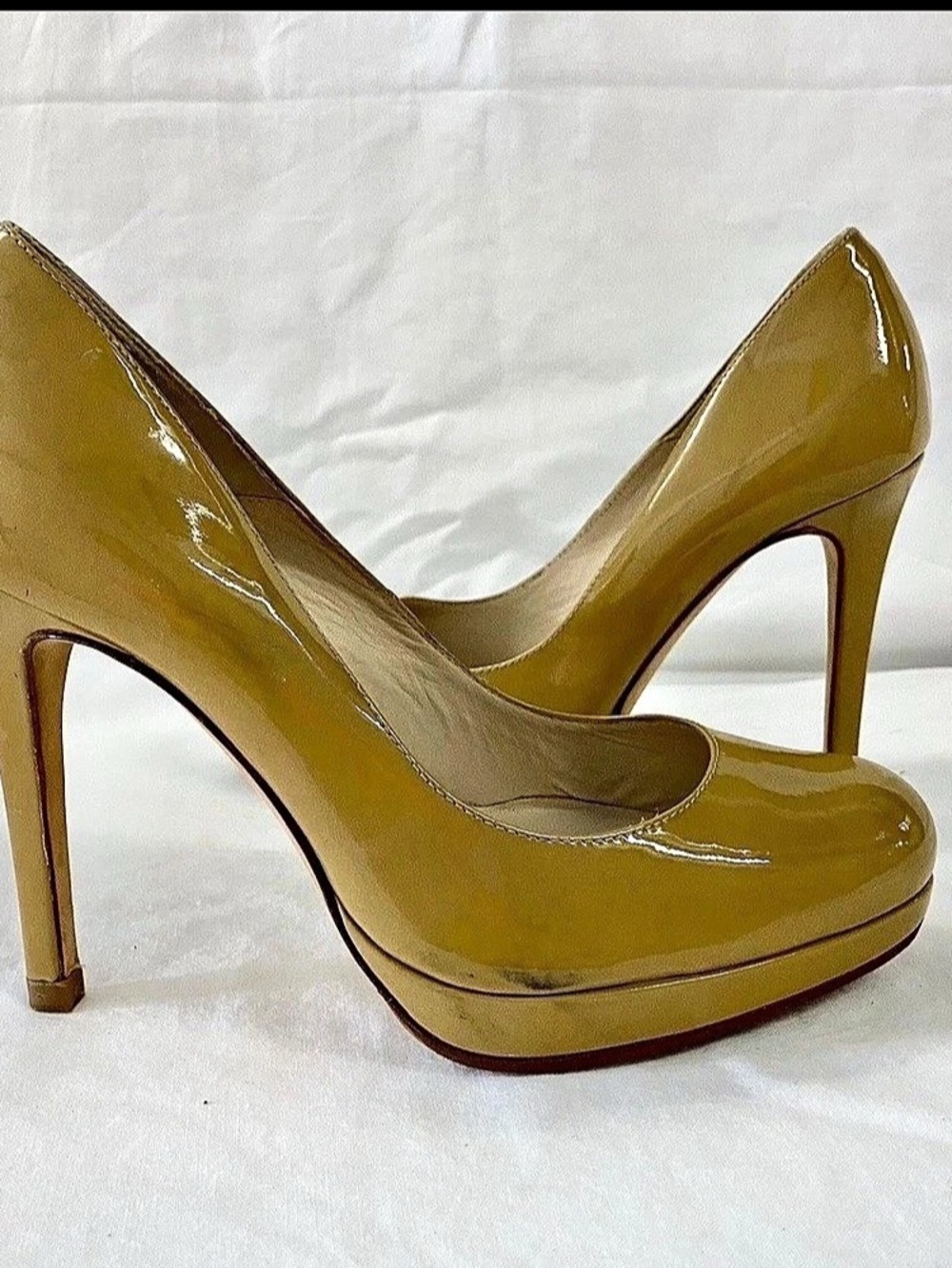 L.K. Bennett Patent Leather Platform Pumps EU 36 US 5.5-6